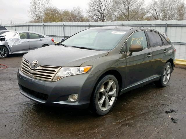 4T3BK3BB6BU062469 - 2011 TOYOTA VENZA GRAY photo 2