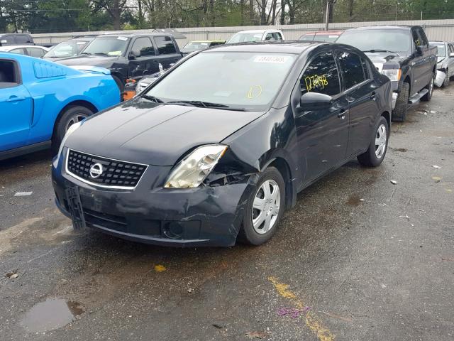 3N1AB61E19L683552 - 2009 NISSAN SENTRA 2.0 BLACK photo 2