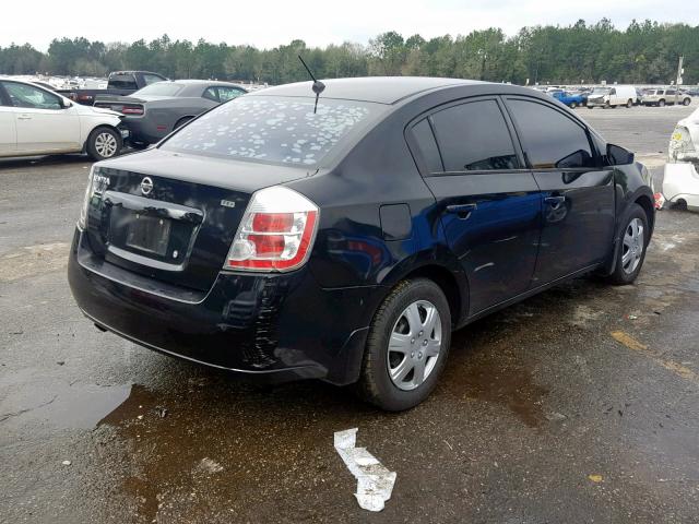 3N1AB61E19L683552 - 2009 NISSAN SENTRA 2.0 BLACK photo 4