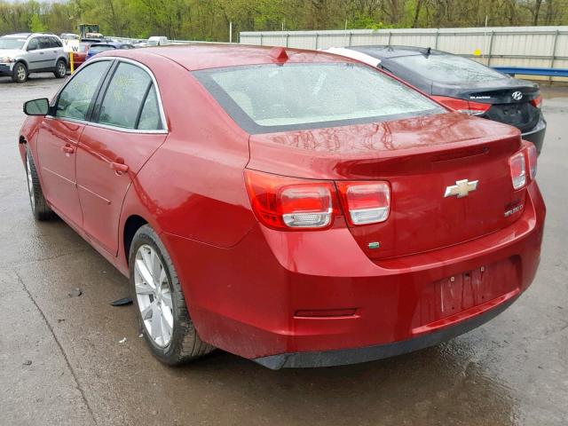 1G11E5SL1EF246255 - 2014 CHEVROLET MALIBU 2LT RED photo 3