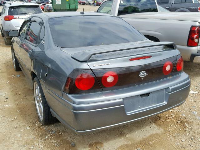 2G1WF52E759380684 - 2005 CHEVROLET IMPALA GRAY photo 3