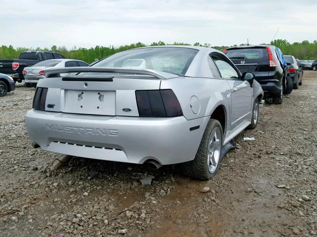 1FAFP42X7YF240801 - 2000 FORD MUSTANG GT SILVER photo 4