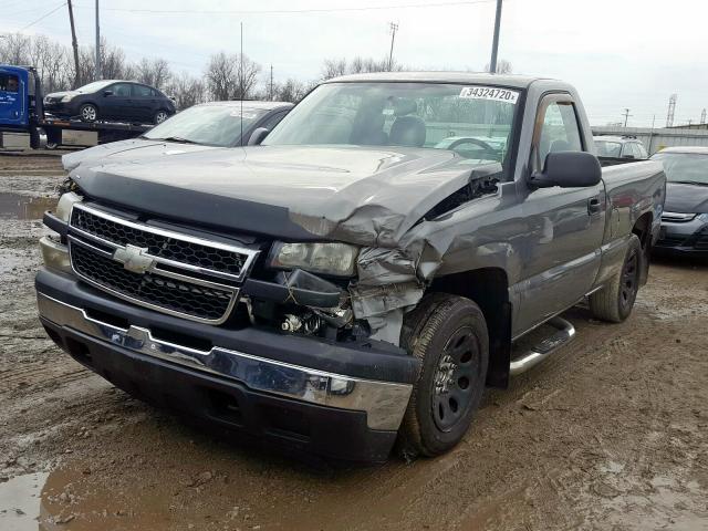 1GCEC14X66Z154646 - 2006 CHEVROLET SILVERADO C1500  photo 2