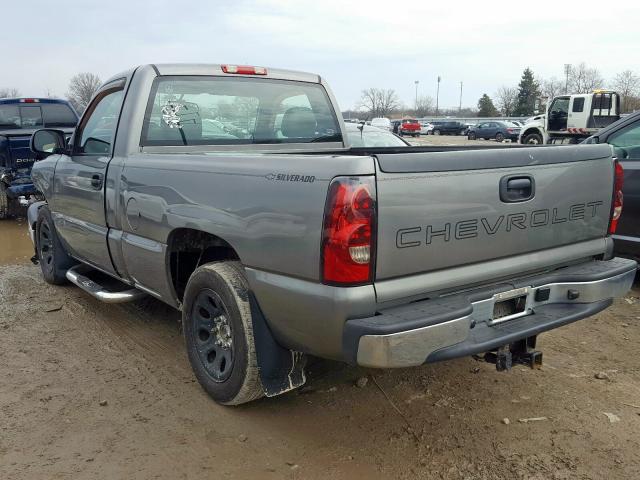 1GCEC14X66Z154646 - 2006 CHEVROLET SILVERADO C1500  photo 3