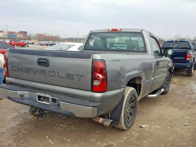 1GCEC14X66Z154646 - 2006 CHEVROLET SILVERADO C1500  photo 4