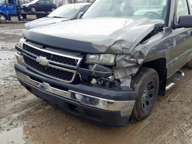 1GCEC14X66Z154646 - 2006 CHEVROLET SILVERADO C1500  photo 9