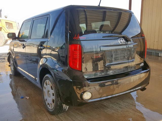 JTLKE50E991063936 - 2009 TOYOTA SCION XB 黑色 照片 3