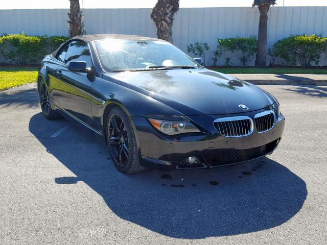 WBAEK73425B324888 - 2005 BMW 645CI BLACK photo 1