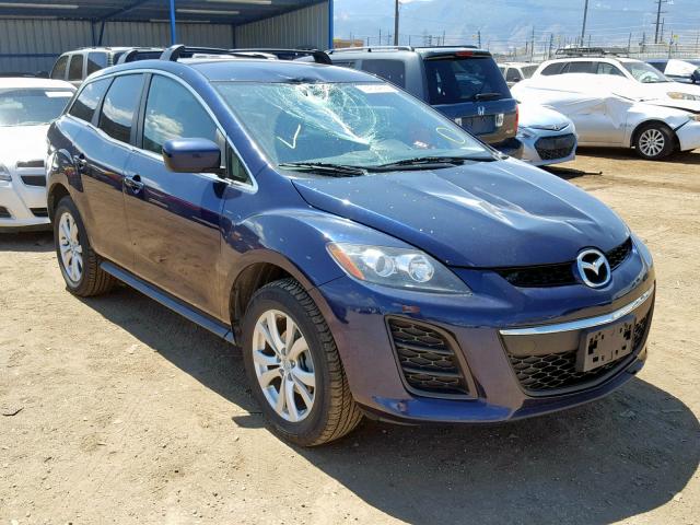 JM3ER4W35A0315423 - 2010 MAZDA CX-7 BLUE photo 1