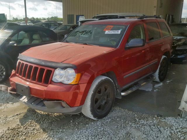 1J8GR48K69C555718 - 2009 JEEP GRAND CHER RED photo 2