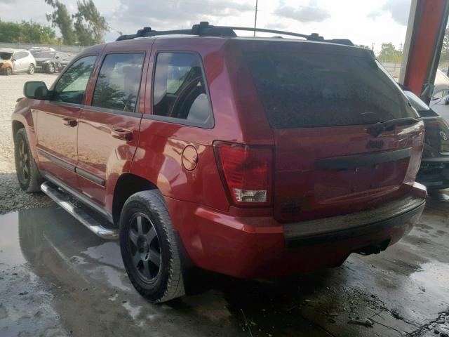 1J8GR48K69C555718 - 2009 JEEP GRAND CHER RED photo 3