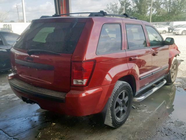 1J8GR48K69C555718 - 2009 JEEP GRAND CHER RED photo 4