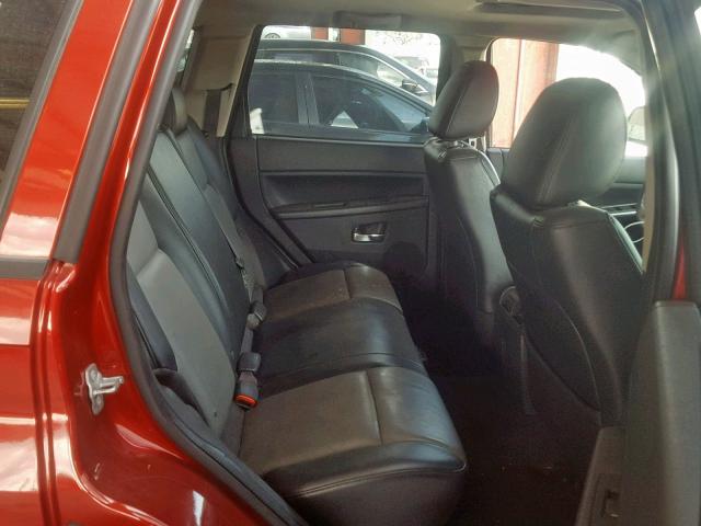 1J8GR48K69C555718 - 2009 JEEP GRAND CHER RED photo 6