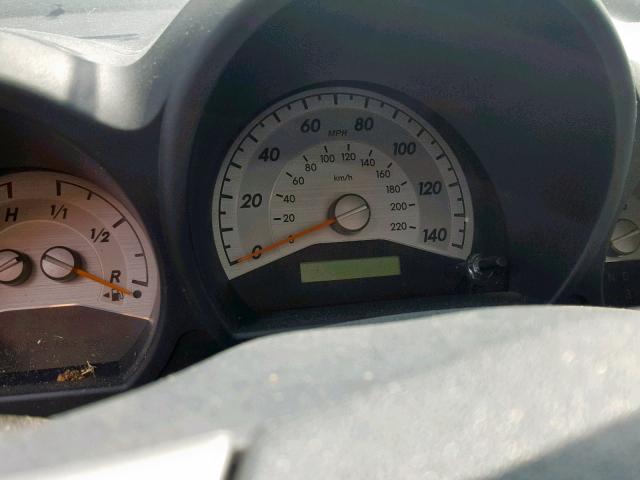 JTKDE177360104687 - 2006 TOYOTA SCION TC ლურჯი ფოტო 8