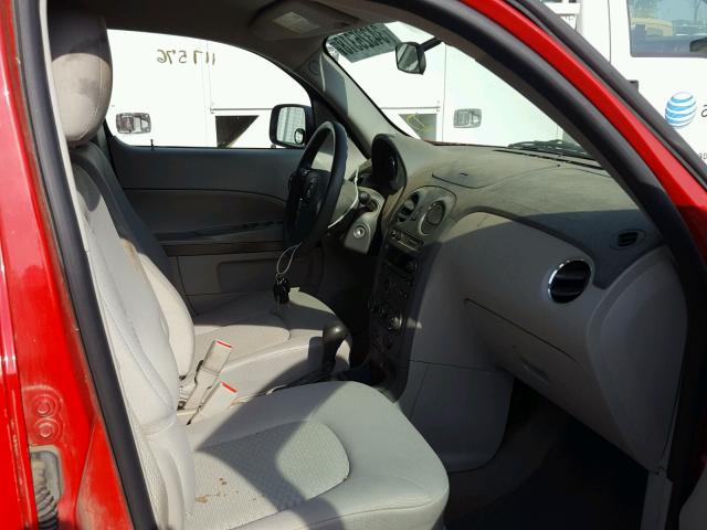 3GNCA13B29S623226 - 2009 CHEVROLET HHR LS Қызыл фото 5