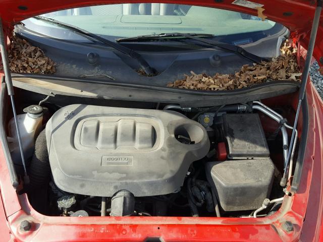 3GNCA13B29S623226 - 2009 CHEVROLET HHR LS Қызыл фото 7
