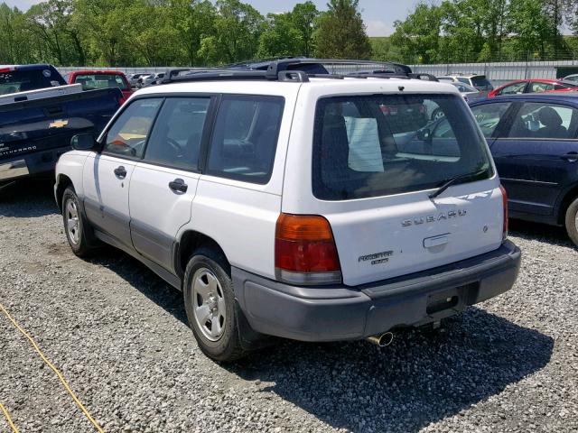 JF1SF6353XH703949 - 1999 SUBARU FORESTER L WHITE photo 3