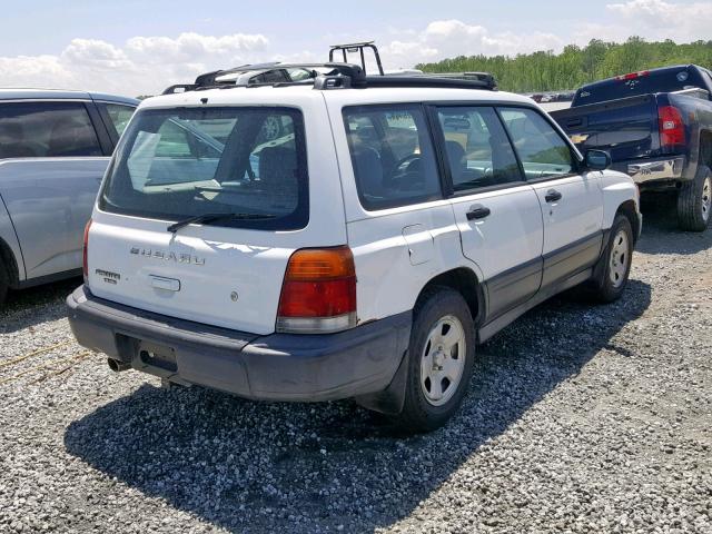 JF1SF6353XH703949 - 1999 SUBARU FORESTER L WHITE photo 4