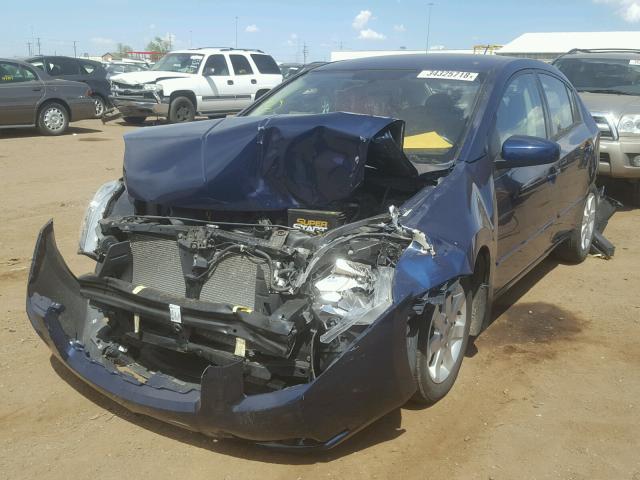 3N1AB61E48L665612 - 2008 NISSAN SENTRA 2.0 BLUE photo 2