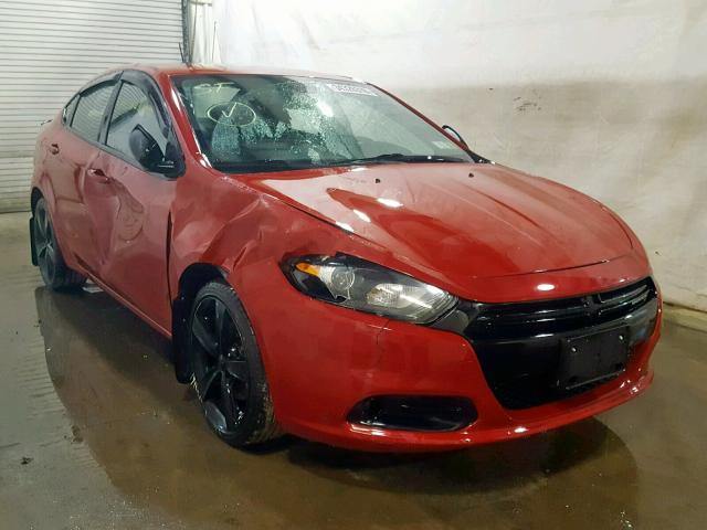 1C3CDFBB5FD403447 - 2015 DODGE DART SXT RED photo 1