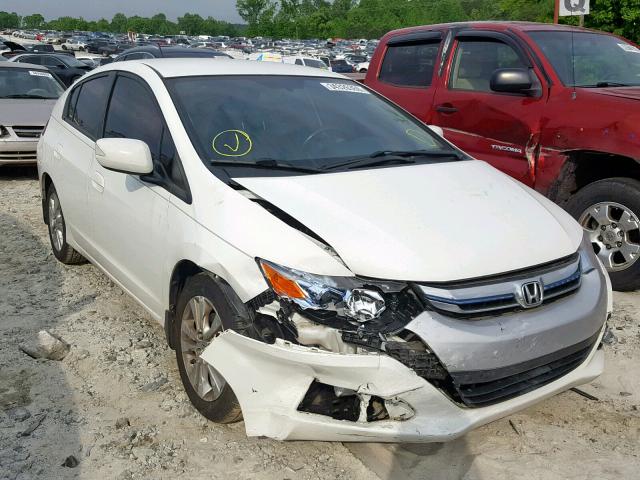 JHMZE2H78ES000439 - 2014 HONDA INSIGHT EX WHITE photo 1