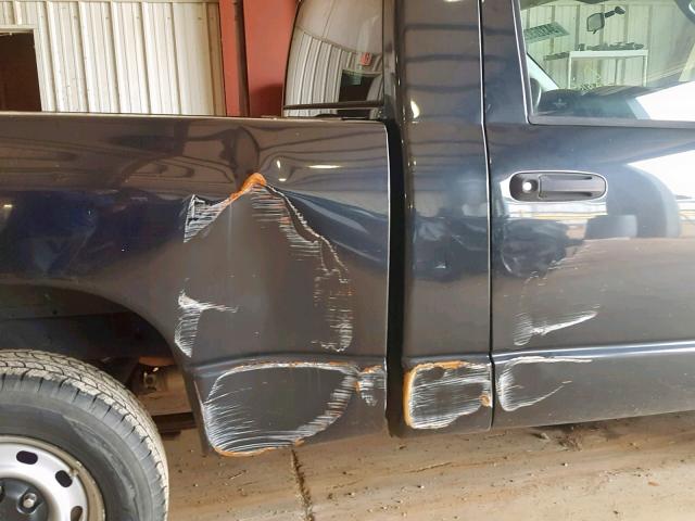 1D7HA16K58J198486 - 2008 DODGE RAM 1500 S BLACK photo 9