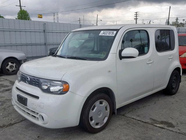 JN8AZ2KR0ET350868 - 2014 NISSAN CUBE S WHITE photo 2