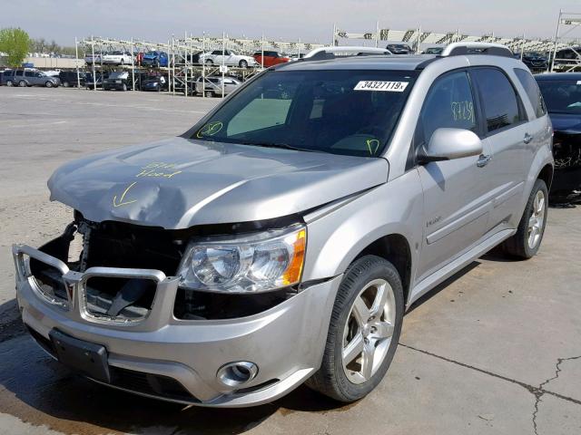 2CKDL737986010709 - 2008 PONTIAC TORRENT GX SILVER photo 2