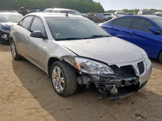 1G2ZH57N984219840 - 2008 PONTIAC G6 GT GRAY photo 1