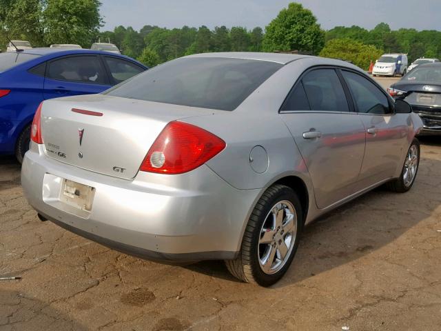 1G2ZH57N984219840 - 2008 PONTIAC G6 GT GRAY photo 4