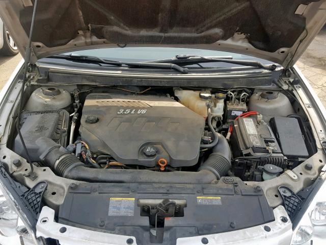 1G2ZH57N984219840 - 2008 PONTIAC G6 GT GRAY photo 7