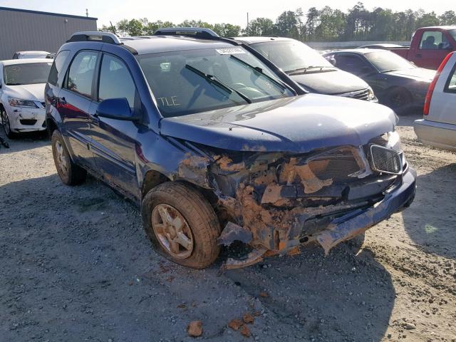 2CKDL43F686291339 - 2008 PONTIAC TORRENT BLUE photo 1