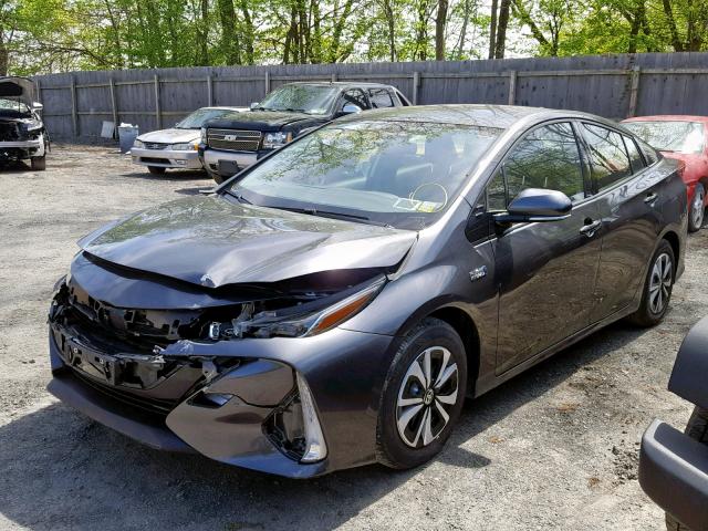 JTDKARFPXH3033094 - 2017 TOYOTA PRIUS PRIM 灰色 照片 2