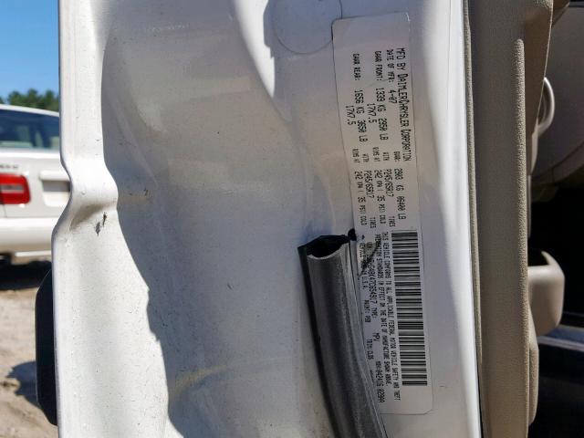 1J8HG48K18C202800 - 2008 JEEP COMMANDER 银色 照片 10