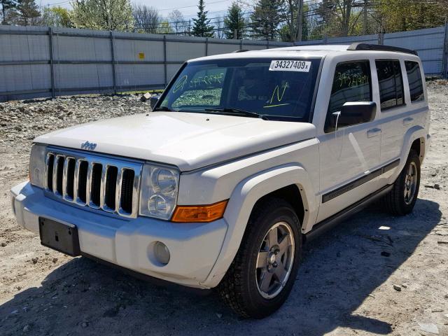 1J8HG48K18C202800 - 2008 JEEP COMMANDER 银色 照片 2