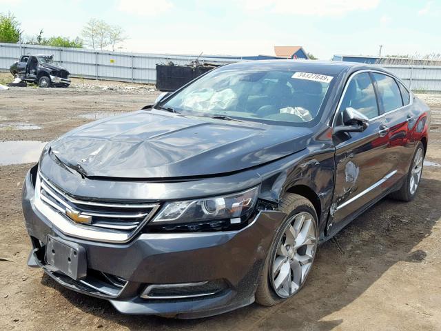 1G1155S39EU140678 - 2014 CHEVROLET IMPALA LTZ GRAY photo 2