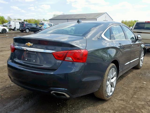 1G1155S39EU140678 - 2014 CHEVROLET IMPALA LTZ GRAY photo 4