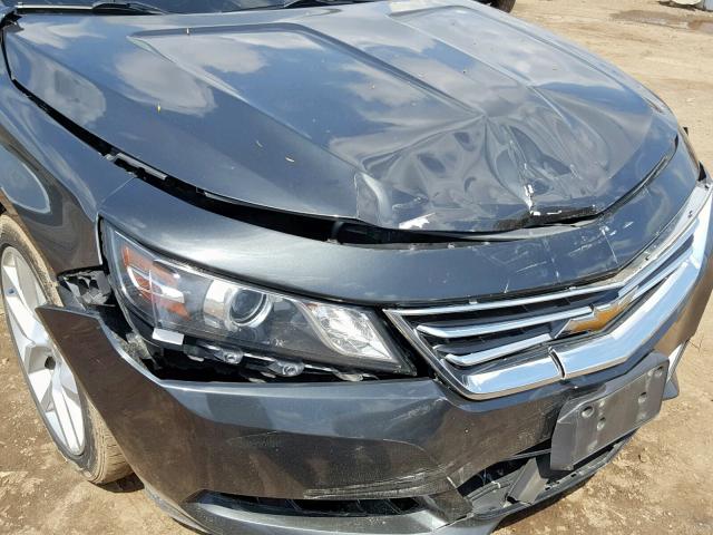 1G1155S39EU140678 - 2014 CHEVROLET IMPALA LTZ GRAY photo 9