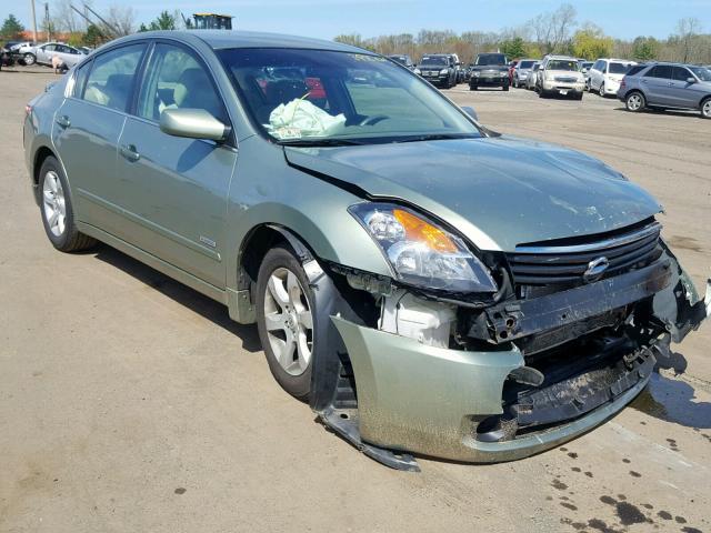 1N4CL21E87C217174 - 2007 NISSAN ALTIMA HYB GREEN photo 1