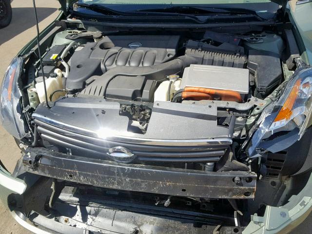 1N4CL21E87C217174 - 2007 NISSAN ALTIMA HYB GREEN photo 7