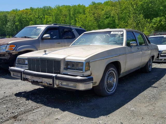 1G4AW69Y8DH509710 - 1983 BUICK ELECTRA PA WHITE photo 2