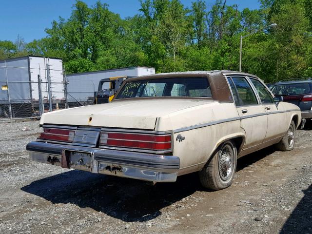1G4AW69Y8DH509710 - 1983 BUICK ELECTRA PA WHITE photo 4
