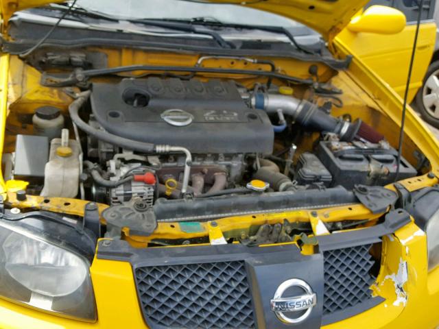 3N1AB51D74L734739 - 2004 NISSAN SENTRA SE- YELLOW photo 7