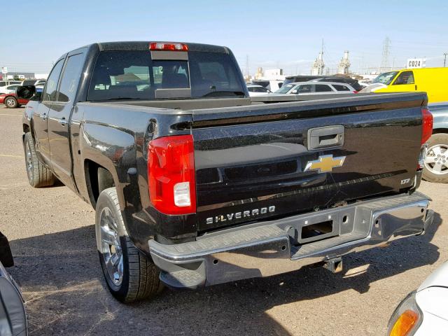 3GCPCSEC1HG209209 - 2017 CHEVROLET SILVERADO BLACK photo 3