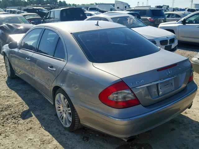 WDBUF56X77B004741 - 2007 MERCEDES-BENZ E GRAY photo 3