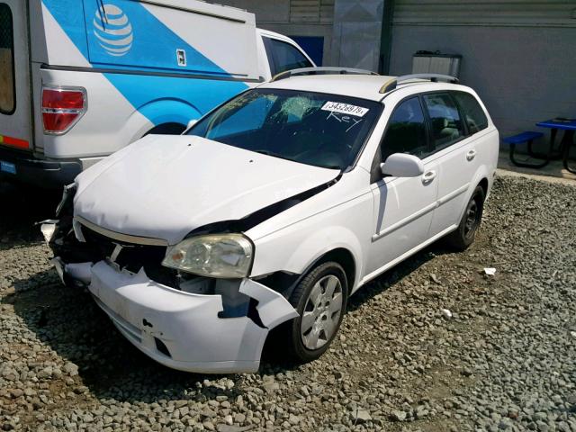 KL5JD86Z56K277467 - 2006 SUZUKI FORENZA WHITE photo 2