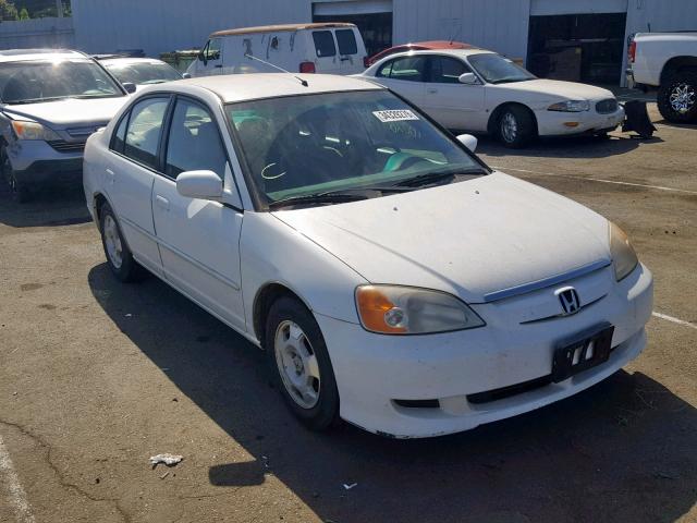 JHMES96683S020259 - 2003 HONDA CIVIC WHITE photo 1