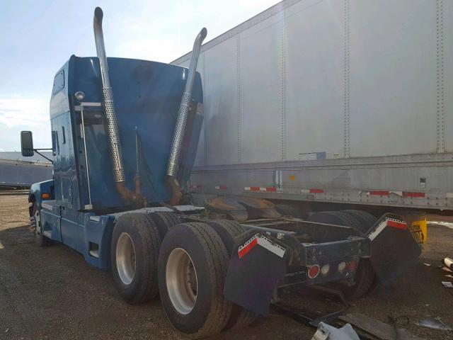 3WKADB9X77F186184 - 2007 KENWORTH CONSTRUCTI TURQUOISE photo 3