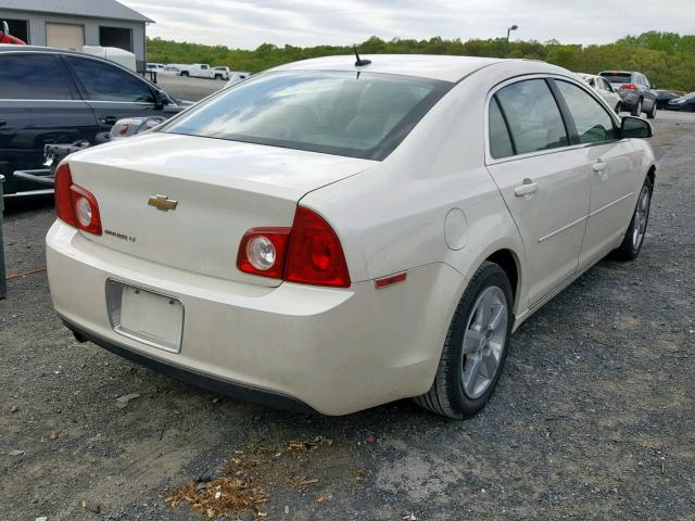 1G1ZD5EB6AF109492 - 2010 CHEVROLET MALIBU 2LT WHITE photo 4