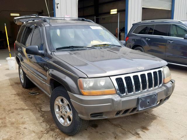 1J4G248S1YC412910 - 2000 JEEP GRAND CHER GRAY photo 1